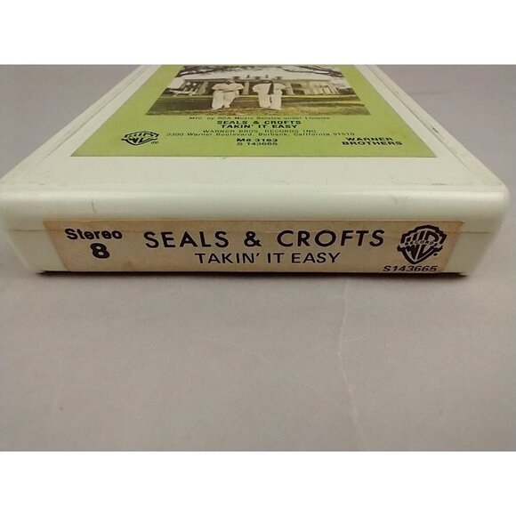 Seals & Crofts, Takin' It Easy 8 Track Tape 1978 Warner Bros - Picture 5 of 6